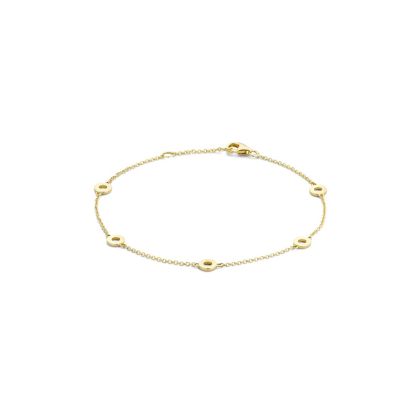 Gouden armband open circle 2201YGO