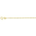 Gouden enkelketting singapore 24-26cm 4020828