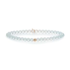 SJ armband opalite 4mm geel verguld SBG-GEM14-ADD-4MM
