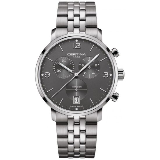 Certina DS Caimano horloge heren titanium C0354174408700
