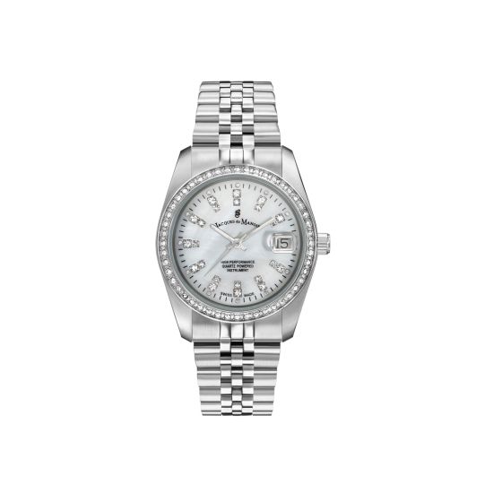 JdM horloge dames staal NROP0136..