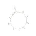 Zilveren armband sterretjes 104643118