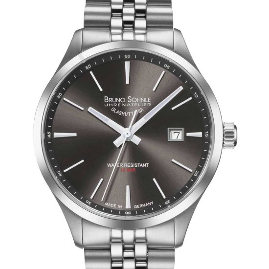 BS horloge heren staal 17-13225-842