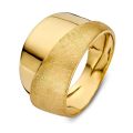 Gouden ring geelgoud mt54 RC107598
