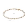 Gouden armband zoetwaterparel 18cm JKB24.408