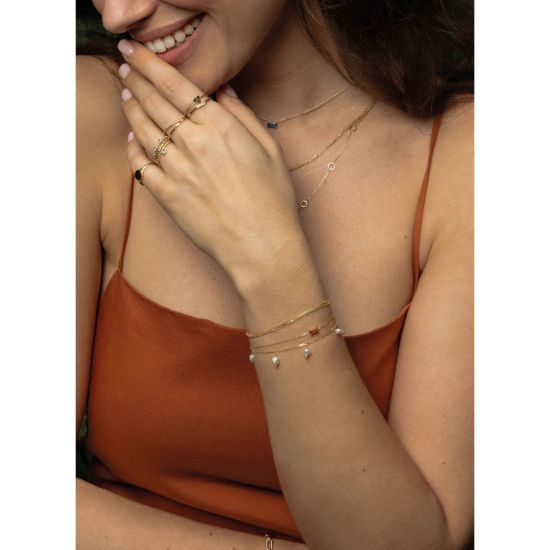 Gouden armband 18cm JKB24412G