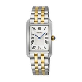 Seiko horloge dames staal/geel SWR087P1