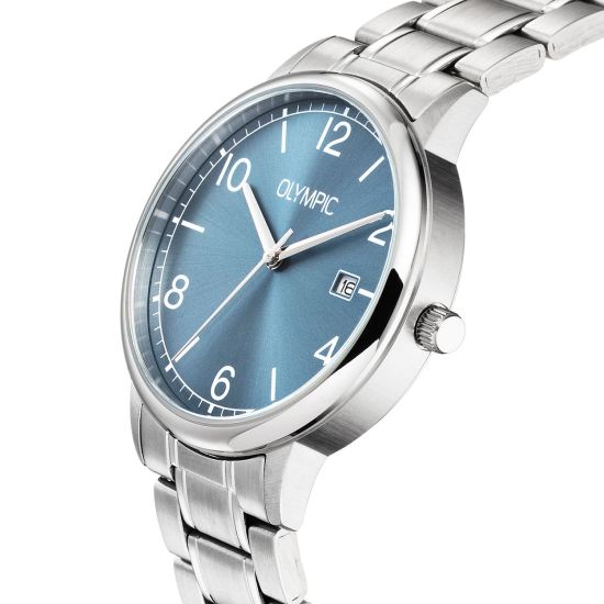 Olympic horloge dames staal OL80HSS002