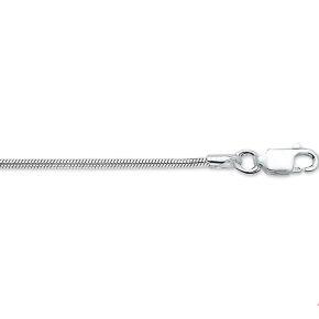 Zilveren slang collier 42cm 1.6mm 1002353