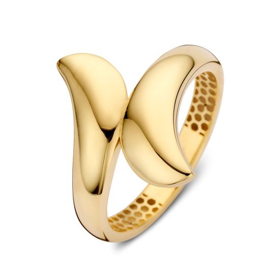 Geelgouden ring mt56