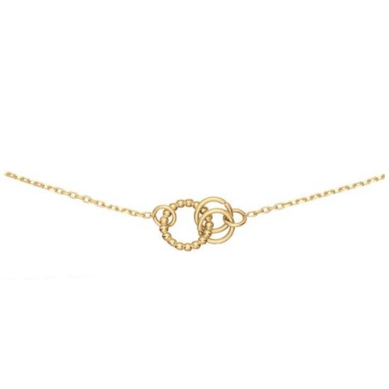 Gouden collier 45cm JKN24465