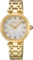 Seiko horloge dames geel pvd SRZ536P1