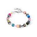 CdL armband multi color staal 2838/30-1568