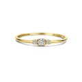 Gouden ring zirkonia mt52 SWER10190-Y14