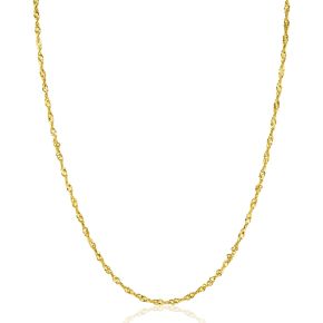 Gouden collier singapore ZGC501