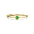 Gouden ring smaragd mei mt56 SWBR01MAY-Y