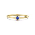 Gouden ring saffier sept mt52 SWBR01SEP-Y
