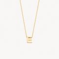 Gouden collier letter E 3155YGO-E
