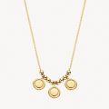 Gouden collier met 3xrondje 3171YGO