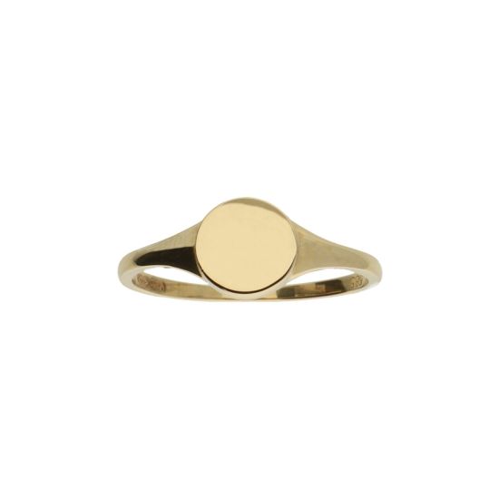 Gouden monogram ring JKR20067/52