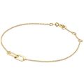 Jackie gouden armband paperclip JKB24.462