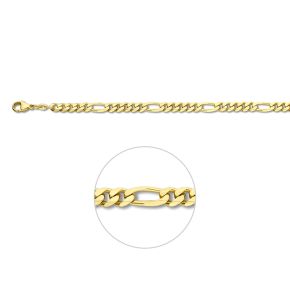 Double armband figaro 20cm 5mm 3100991