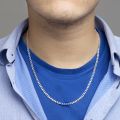 Zilveren collier gourmet 60cm 4mm 1001769