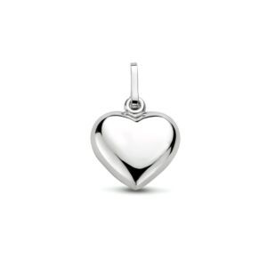 Zilveren hanger hart 10mm bol 1004881