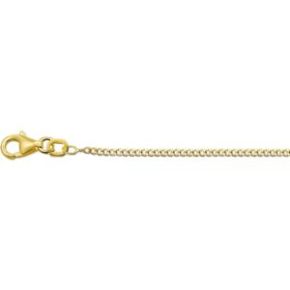Gouden gourmette collier 40cm 1,4mm 4004581
