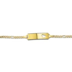 Gouden gr pl armband 9-11cm 4012025
