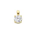 Gouden hanger LG 0.25crt G/VS 4035661