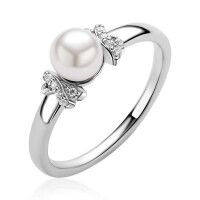 ZIlveren ring met zirkonia en im pw ZIR2863-54