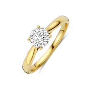 Gouden ring LG 0.75ct GH/SI mt54 4035928