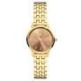 DD horloge dames staal/geel IV84Q1268