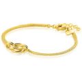 Zilver armband geel verguld ZIA2797