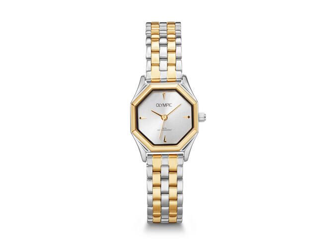 Olympic horloge dames bicolor OL89DSS019B