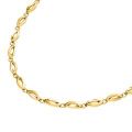 Boccia collier titanium geel verguld mat/glans 0876-04