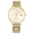 TH horloge dames staal/geel TH1782286