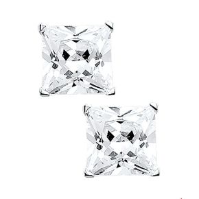 Zilveren oorstekers zirkonia 10mm 1010176