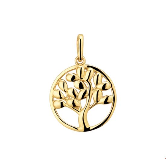 Gouden hanger levensboom 13.5mm 4018674