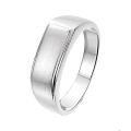Zilveren ring mat/glans mt19.5 1019432