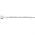 Zilveren armband singapore 2.25mm 18cm 1002229