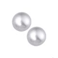 Zilveren oorstekers zoetwaterparel 8mm