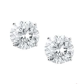 Zilveren oorstekers zirkonia 10mm 1306160