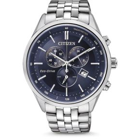 Citizen horloge heren staal chronograaf AT2141-52L