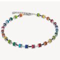 CdL collier multi color staal 4409/10-1500