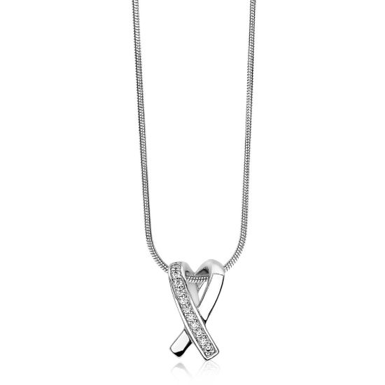 Zilveren hanger zirk ZIH1625