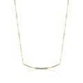 Gouden collier staaf ZGC183