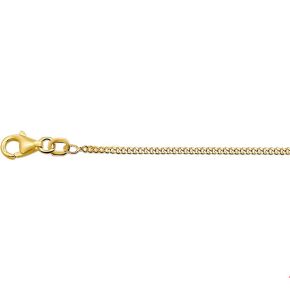 Gouden collier gourmet 42cm