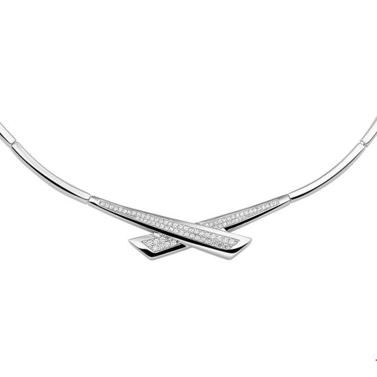 Collier met tussenstuk zirk 42-46